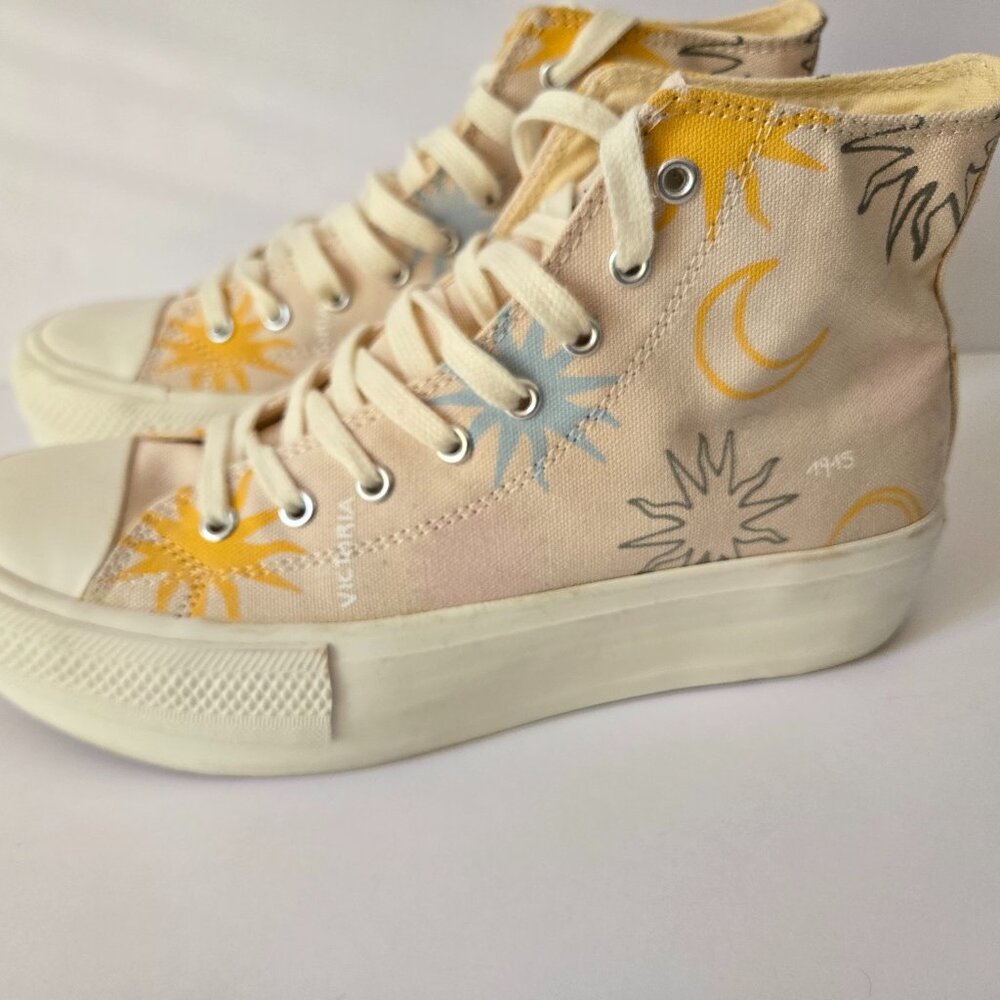 Victoria Tribe Double Soles Platform High Top 7.5